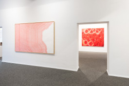 Exhibition view with works by Irene Hardjanegara and E. M. C. Collard 