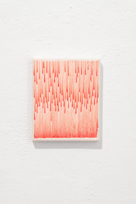 Exhibition view with work by Irene Hardjanegara 