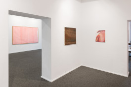 Exhibition view with works by Irene Hardjanegara and E. M. C. Collard 