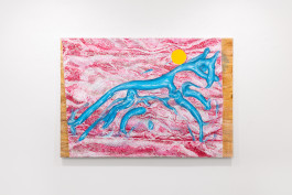 Exhibition view with work by E. M. C. Collard 