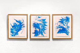 Exhibition view with works by Irene Hardjanegara 