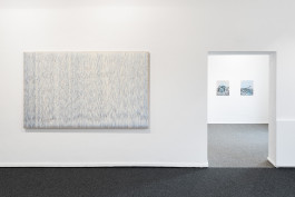 Exhibition view with works by Irene Hardjanegara and E. M. C. Collard 