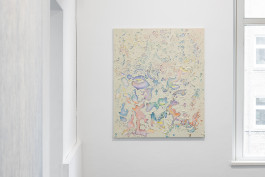 Exhibition view with works by Irene Hardjanegara and E. M. C. Collard 