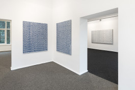 Exhibition view with works by Irene Hardjanegara 